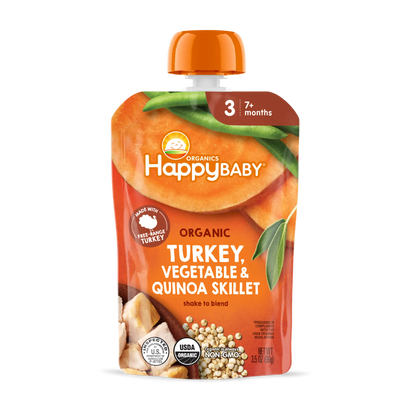 OHB SB Turkey Veg Qui 3.5oz Pch Stg3 7mth+