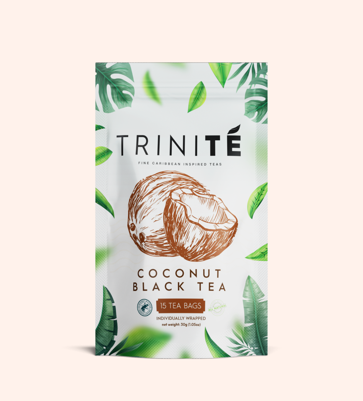 Tri C/Nut Blk Tea 15ct 30g