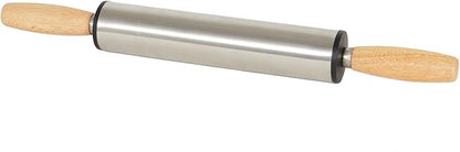 Rolling Pin SS Wd Hndle