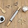 Rolling Pin SS Wd Hndle