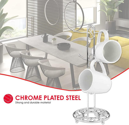 Chrome Mug Tree