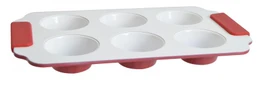Cupcake Pan 6 Cup Ceramic