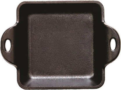 *CL* Lodge Cast Iron Square Mini Server 10oz