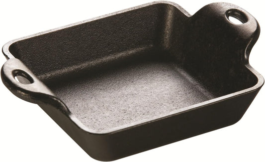 *CL* Lodge Cast Iron Square Mini Server 10oz