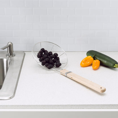 HB Strainer Wooden Handle