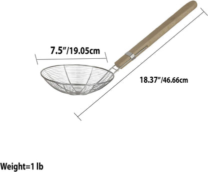 HB Strainer Wooden Handle