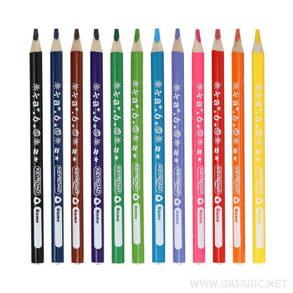 *SUS*KeyRoad Color Pencil Jum 12pk