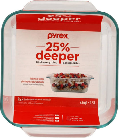 Deep Square Dish 2.5L
