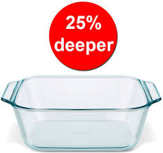 Deep Square Dish 2.5L