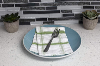 Hammered Salad Fork Set SS 4pc