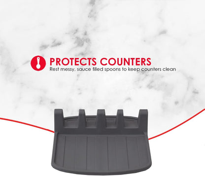 Spoon Rest Silicone Asst