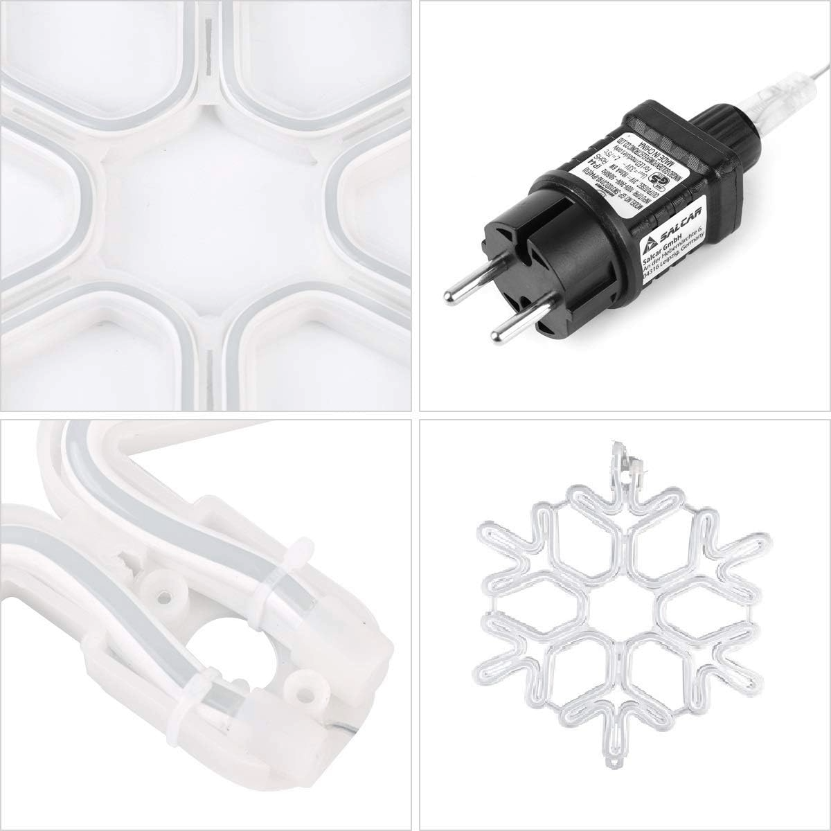 Snowflake 360LED Cool Wht