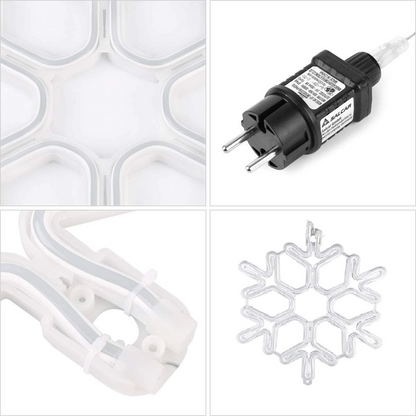 Snowflake 360LED Cool Wht
