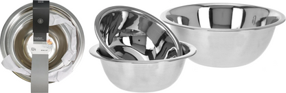 Deep Mixing Bowl 3pc Set SS