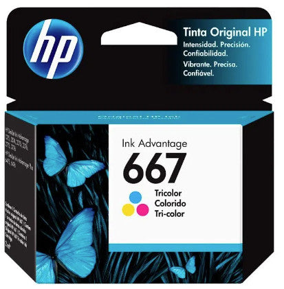 HP 667 Color Cartridge