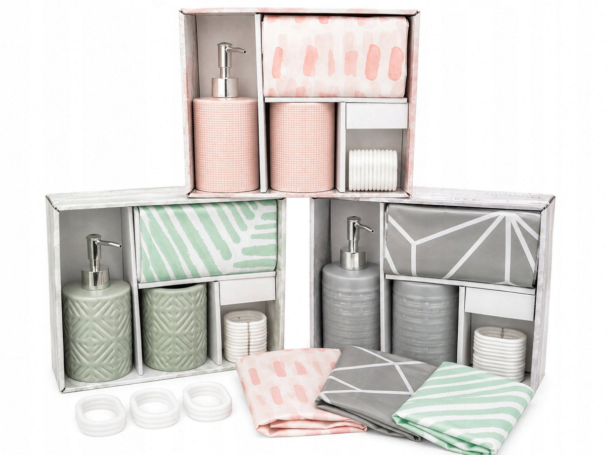 Bathroom Set 4pcs Assort