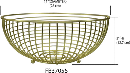 Fruit Basket Halo Matte Gold