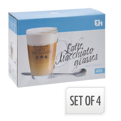 Latte Macchiato Set 4Pcs