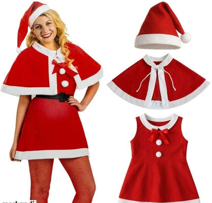 HJ Womens Santa Outfit 4pc