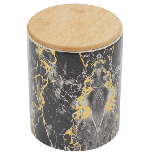 Ceramic Canister wBamboo Top