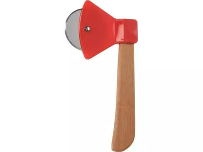 Pizza Cutter Bamboo Handle