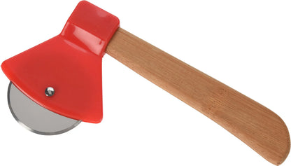 Pizza Cutter Bamboo Handle