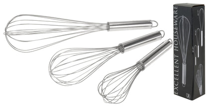 Whisks 3pc Set