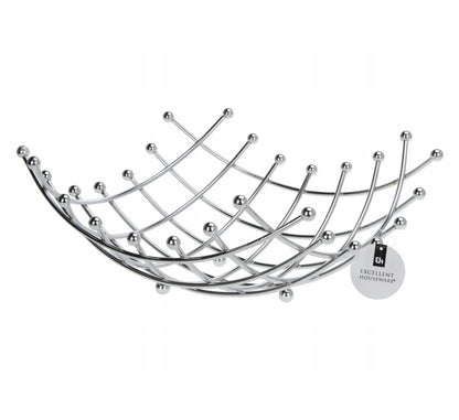 EH Fruit Basket Chrome Wire