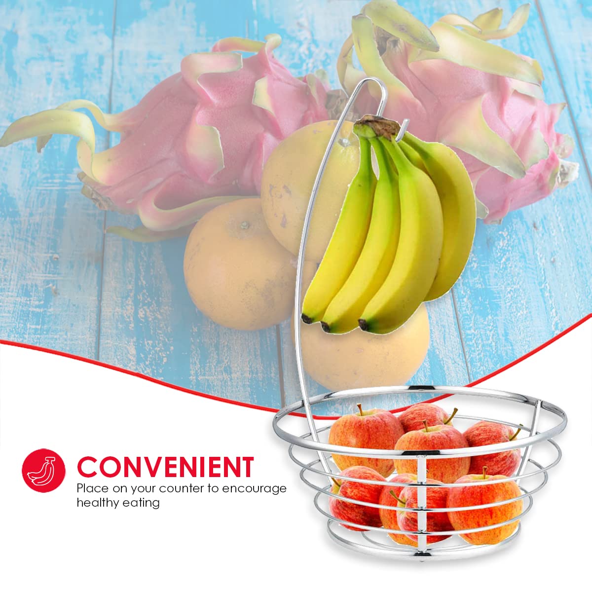 HB Fruit Basket wBanana Tree Chrm