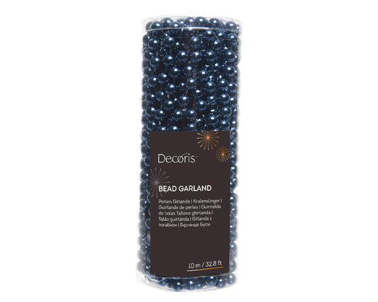 Dec Bead Garland Shiny N/Nlu