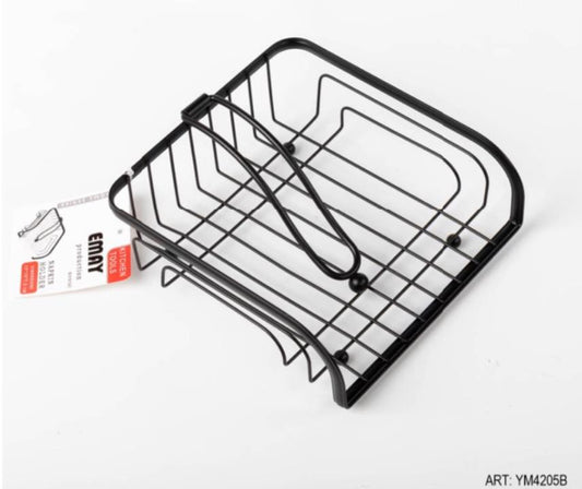 Metalware Napkin Holder Black