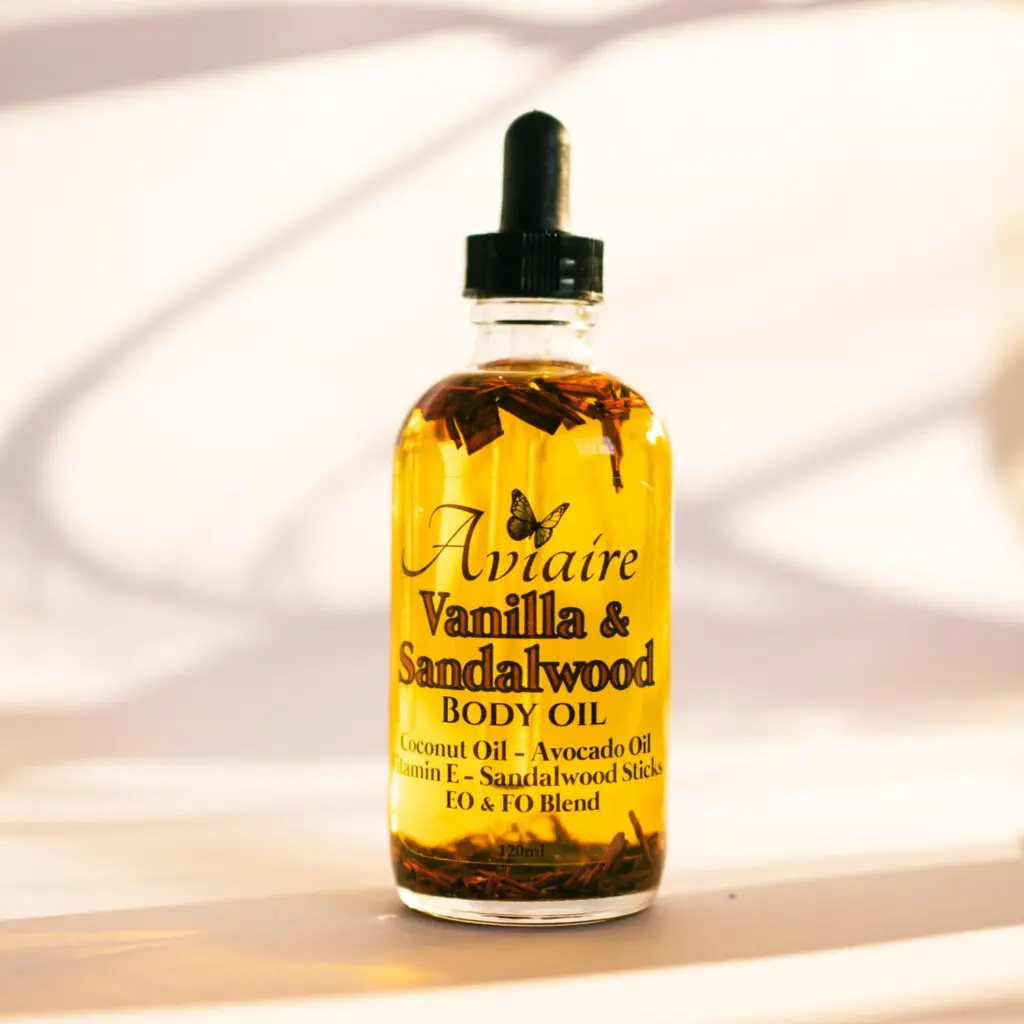 Aviaire Vanila/Sandwood Body Oil