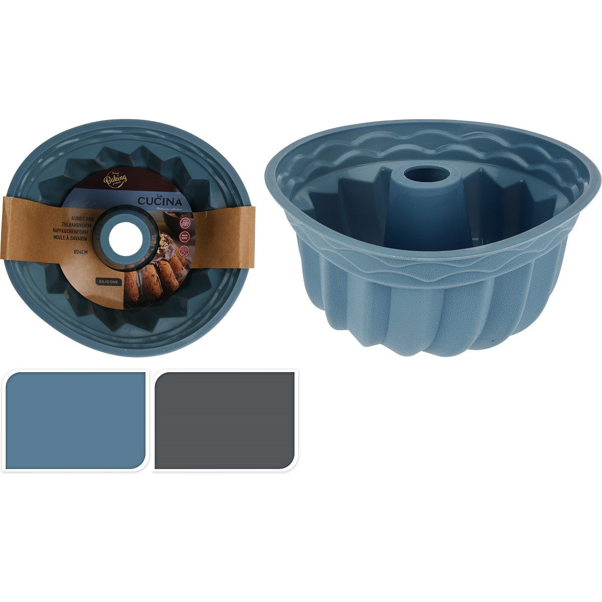 Cake Form Silicone 2Asst