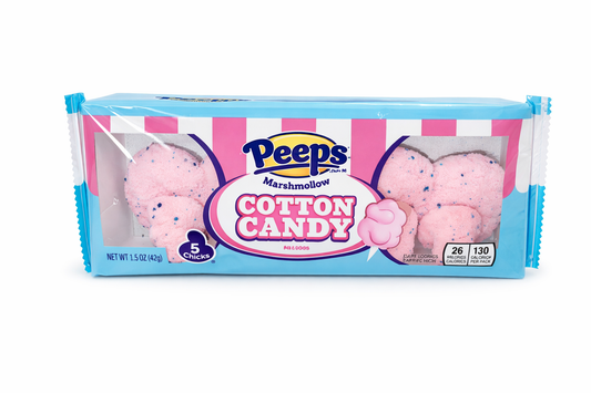 Peeps Marsh C/Candy chicks 5ct