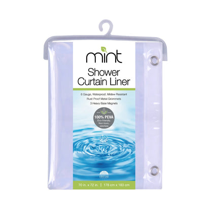PEVA Shower Curtain Liner Clear 70x72"