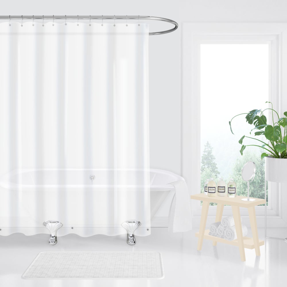 PEVA Shower Curtain Liner Clear 70x72"