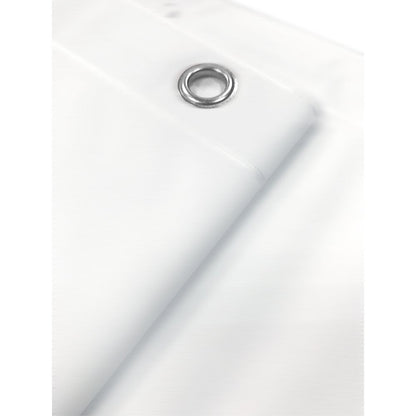 Shower Curtain Liner White PEVA 70x72"