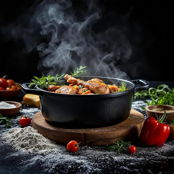 Cast Iron Casserole Pot 14cm