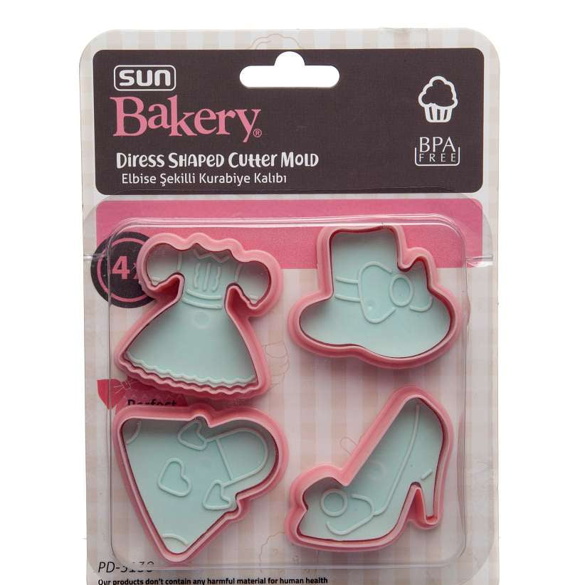 Cutter Mold Asst Shaped 4pk