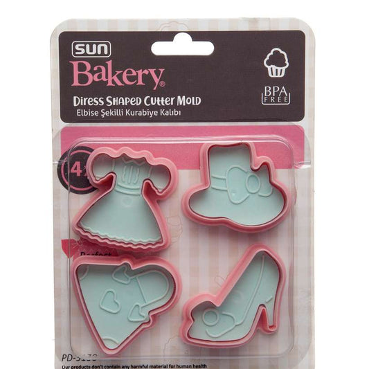 Cutter Mold Asst Shaped 4pk