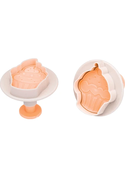 Cupcake Cutter Mold 2pc