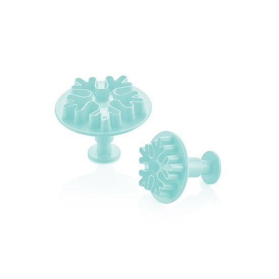 Snowflake Plunger Cutter 2pk Asst