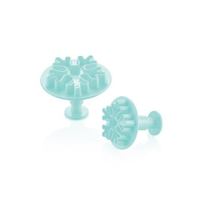 Snowflake Plunger Cutter 2pk Asst