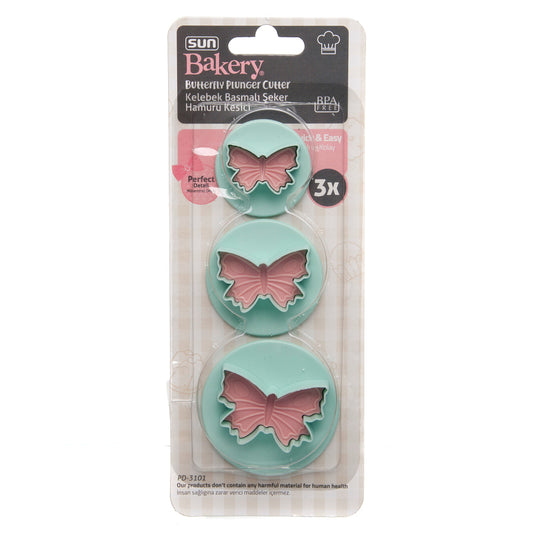 Butterfly Plunger Cutter 3pk 2Ast