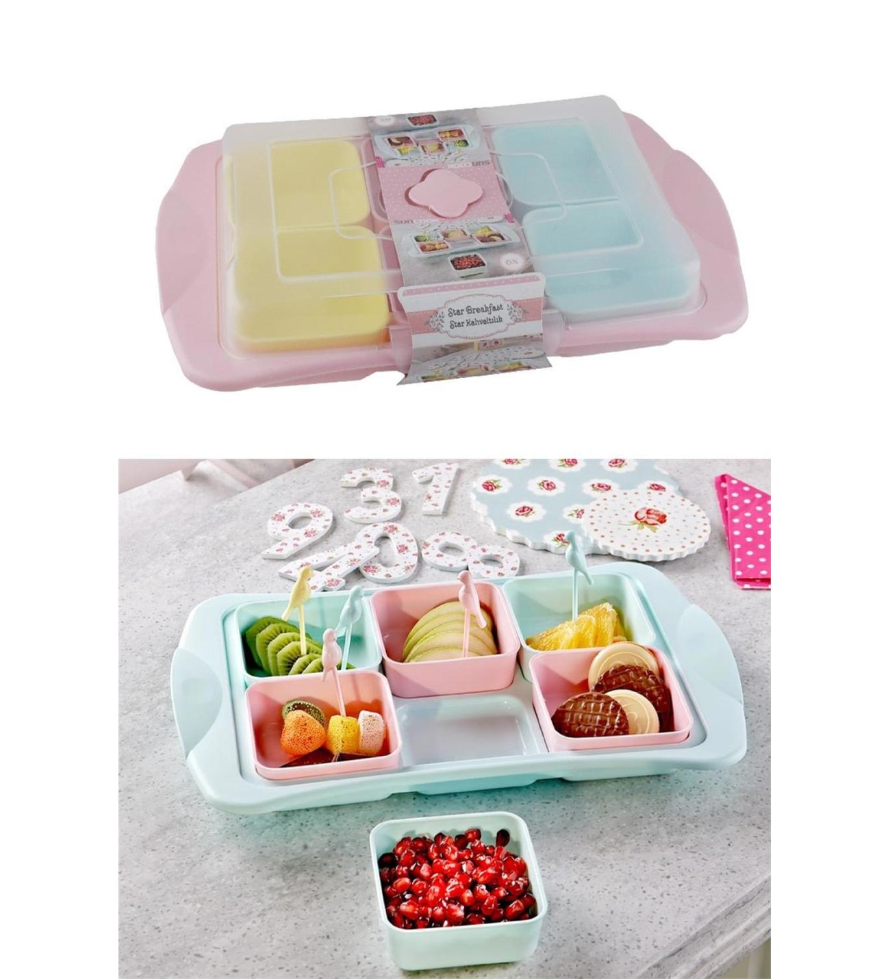SC Star Breakefast 5pc Set w/Lid