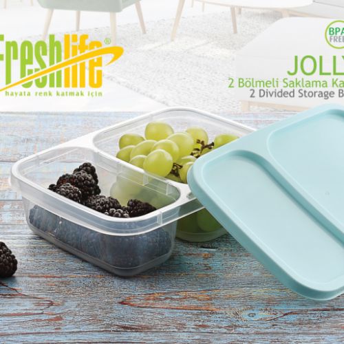 Jolly 2 Section Stor Box 0.8L