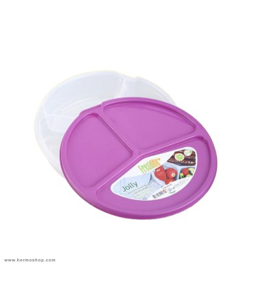 Jolly Rnd 3 Sec Stor Box 0.7L