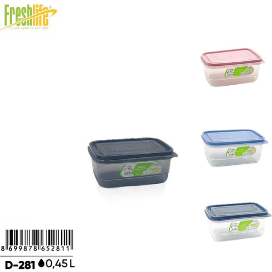 Elegant Rect Stor Container 450ml