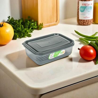 Elegant Rect Stor Container 1000ml asst
