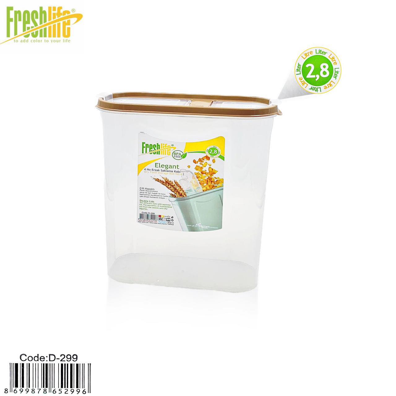 Elegant Dry Food Stor Box 2.8L